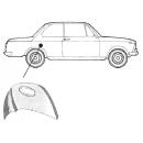 Federbeinblech, hinten rechts (202182), BMW 02er (Typ 114, E6, E10, E20)
